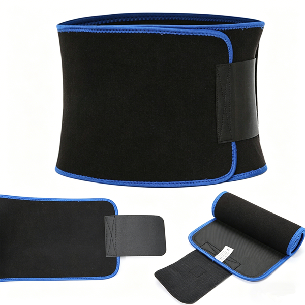 Waist Trimmer Belt for Men/Women, Neoprene Sweat Waist Trainer with Phone Pocket, Back Support Stomach Fat Burner for Gym Running Yoga