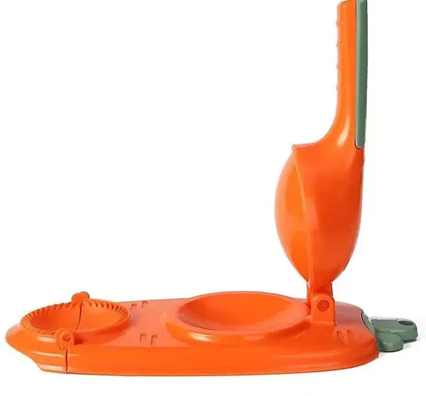 2‑in‑1 Manual Dumpling Maker Machine, Dough Press & Dumpling Wrapper Mold with Ergonomic Handle, Quick Make Dumpling Tool for Home Kitchen