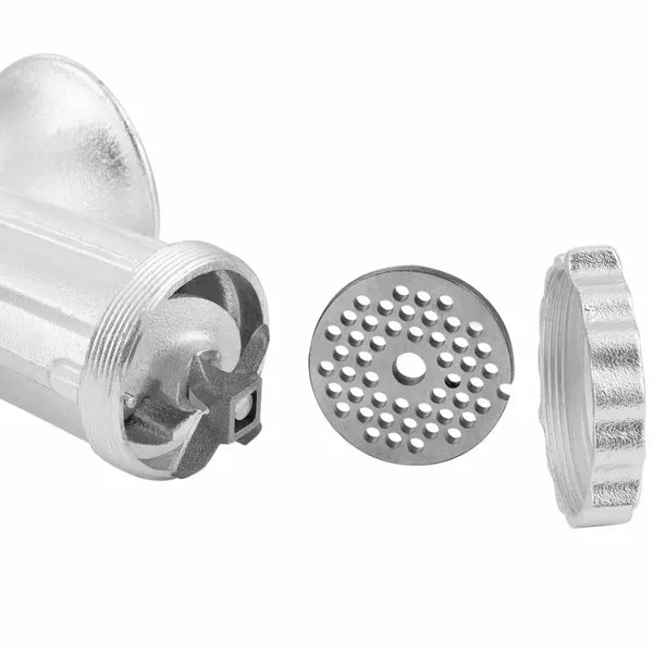 AEELLEEA Manual Cast Iron Meat Grinder 10.7" x 6.3" x 4.2", Hand Crank Mincer with Sausage Tubes for Home Kitchen Use