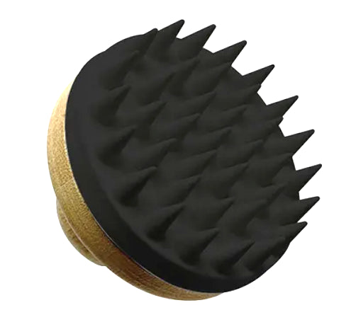 Aeelleea Wabi Sabi Silicone Scalp Scrubber, Shampoo Massager Brush for Wet Dry Hair Exfoliating