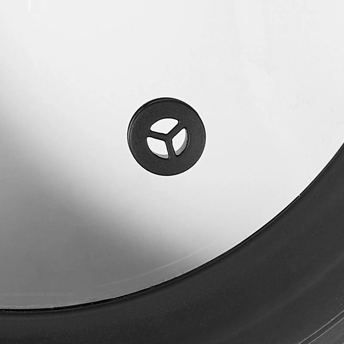10.8" Collapsible Microwave Splatter Cover & Mat, 500°F Heat-Resistant Silicone & Tempered Glass Lid for Food, Dishwasher Safe