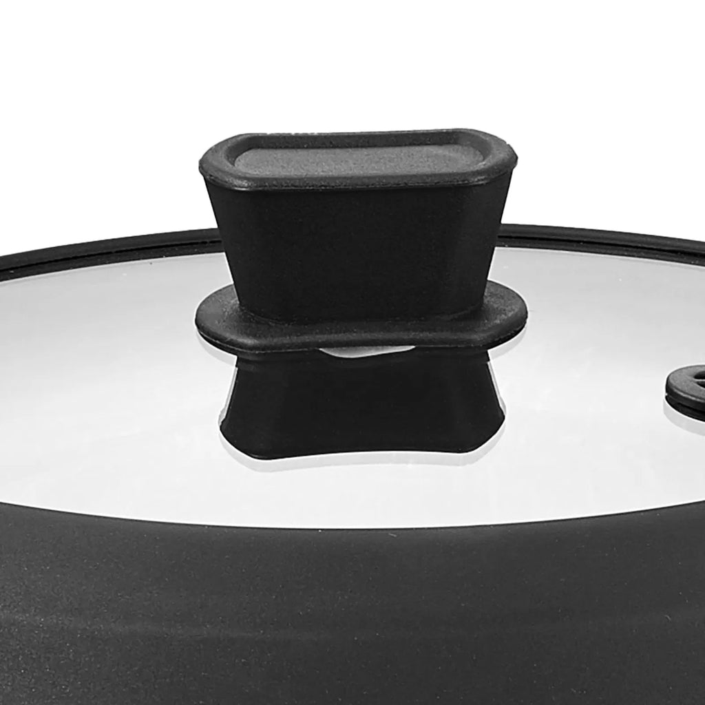 10.8" Collapsible Microwave Splatter Cover & Mat, 500°F Heat-Resistant Silicone & Tempered Glass Lid for Food, Dishwasher Safe