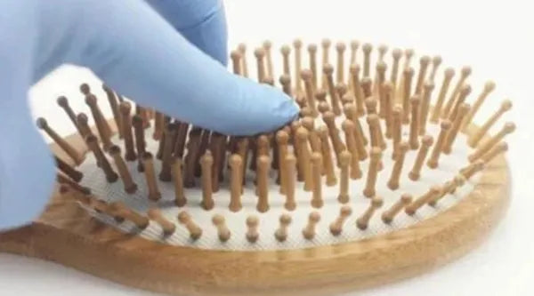 9in Bamboo Detangling Hair Brush with Cushioned Wooden Pins, Paddle Hair Brush for Women and Men