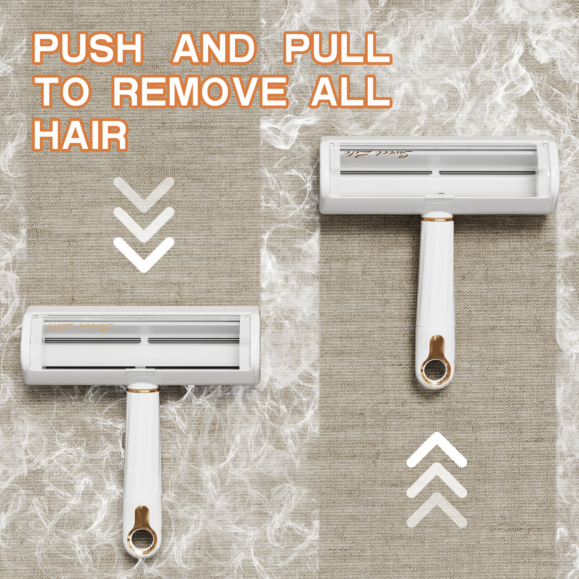 Pet Hair Removal Roller  Reusable  for Sofa  Carpet Clothes & Bedding