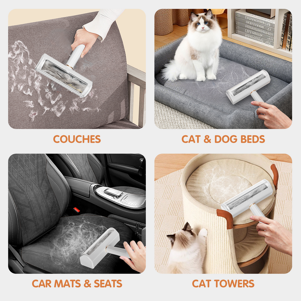Pet Hair Removal Roller  Reusable  for Sofa  Carpet Clothes & Bedding