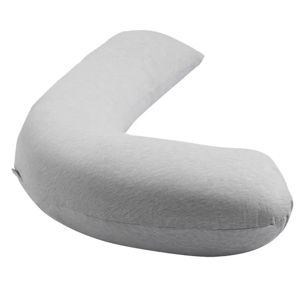 L-Shaped Pregnancy Pillow, Full Body Maternity Support Pillow, Removable Washable Jersey Cover for Side Sleepers