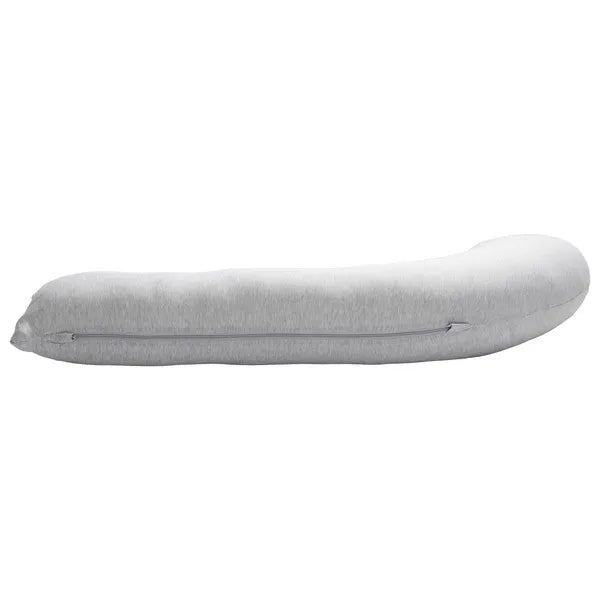L-Shaped Pregnancy Pillow, Full Body Maternity Support Pillow, Removable Washable Jersey Cover for Side Sleepers