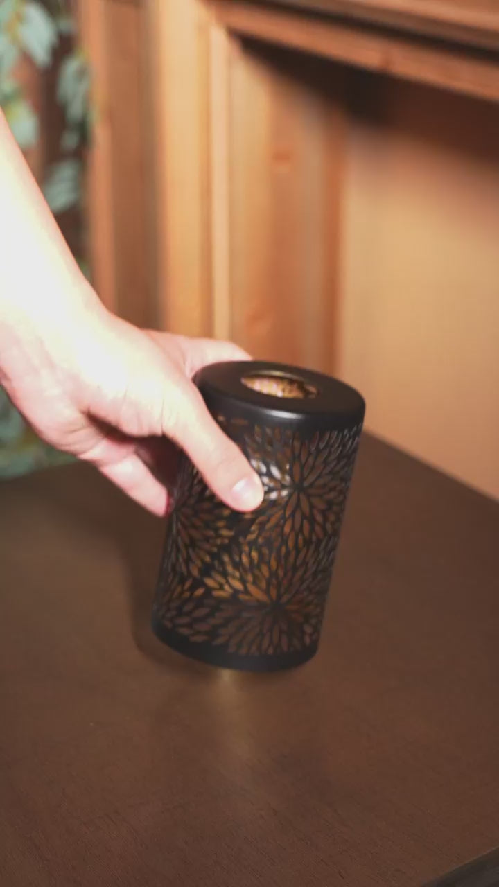 Gothic Oval Lampshade | Etched Forest Design