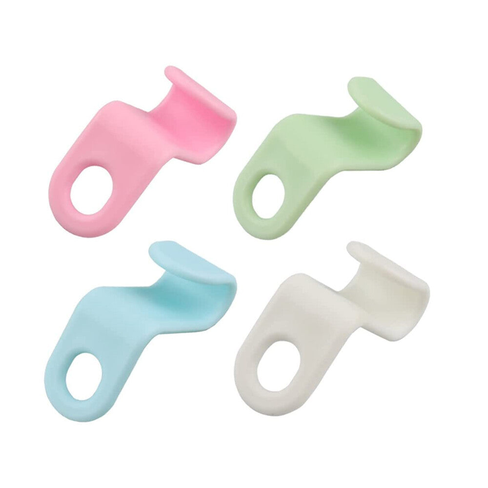 AEELLEEA-40 PCS Clothes Hanger Connector Hooks, Space-Saving Closet Hanger Organizer Clips for Dorm Home Wardrobe Storage