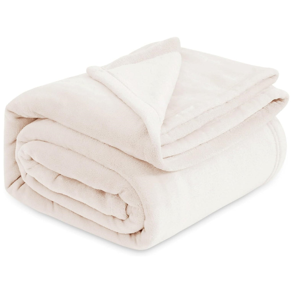 Soft Gray Flannel Pet Blanket, Cozy Warm Throw Blanket for Dogs Cats, Furniture Protector