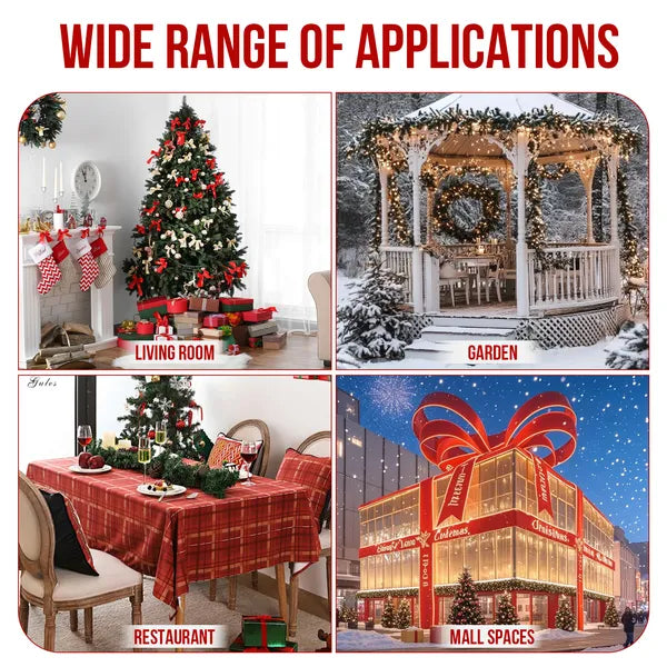 Aeelleea 2 Pack Pre-lit 2D Gingerbread Man & Candy Cane Christmas Decorations, 80 Warm White LED Lights, Indoor Outdoor Holiday Ornaments