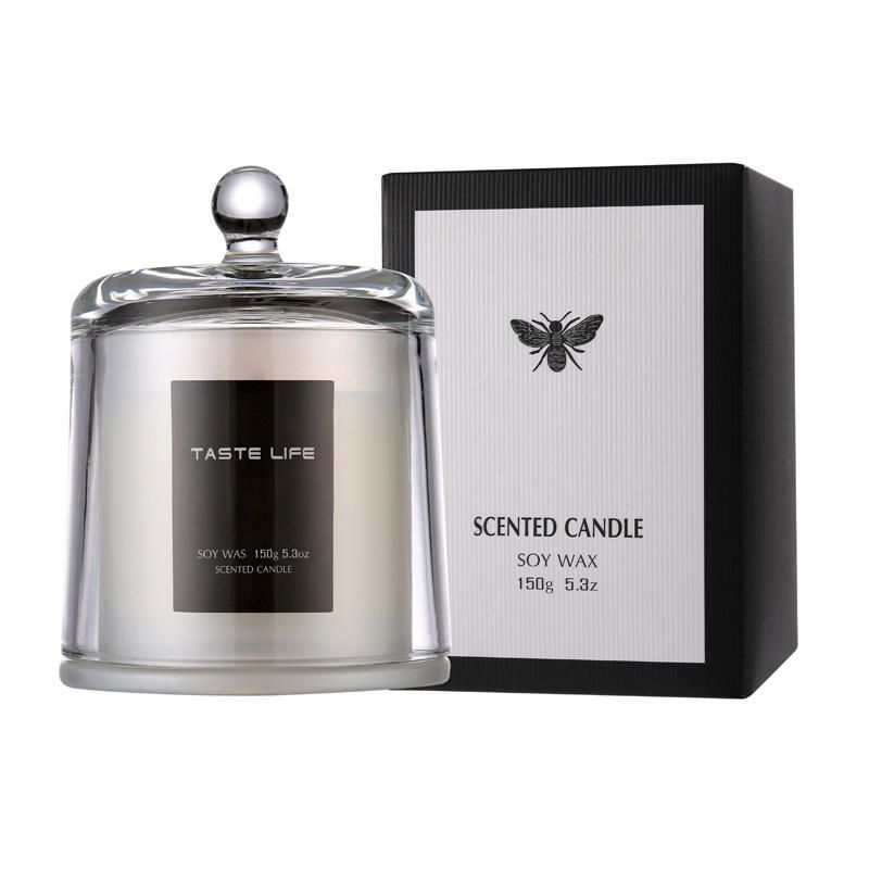 Aeelleea Luxury Golden Bell Jar Aromatherapy Candle, Home Spa and Elegant Gift