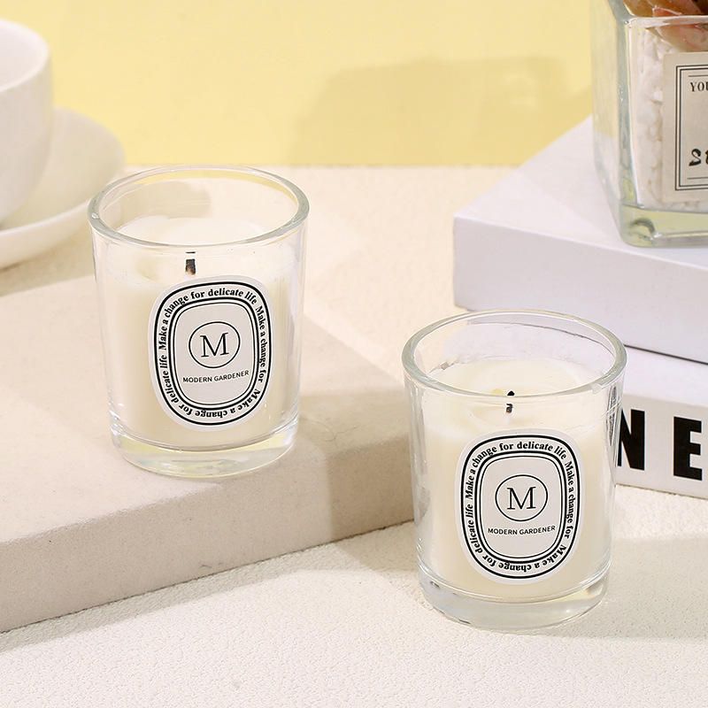 Aeelleea Crystal Clear Glass Aromatherapy Candle, Mood-Lifting Home Fragrance