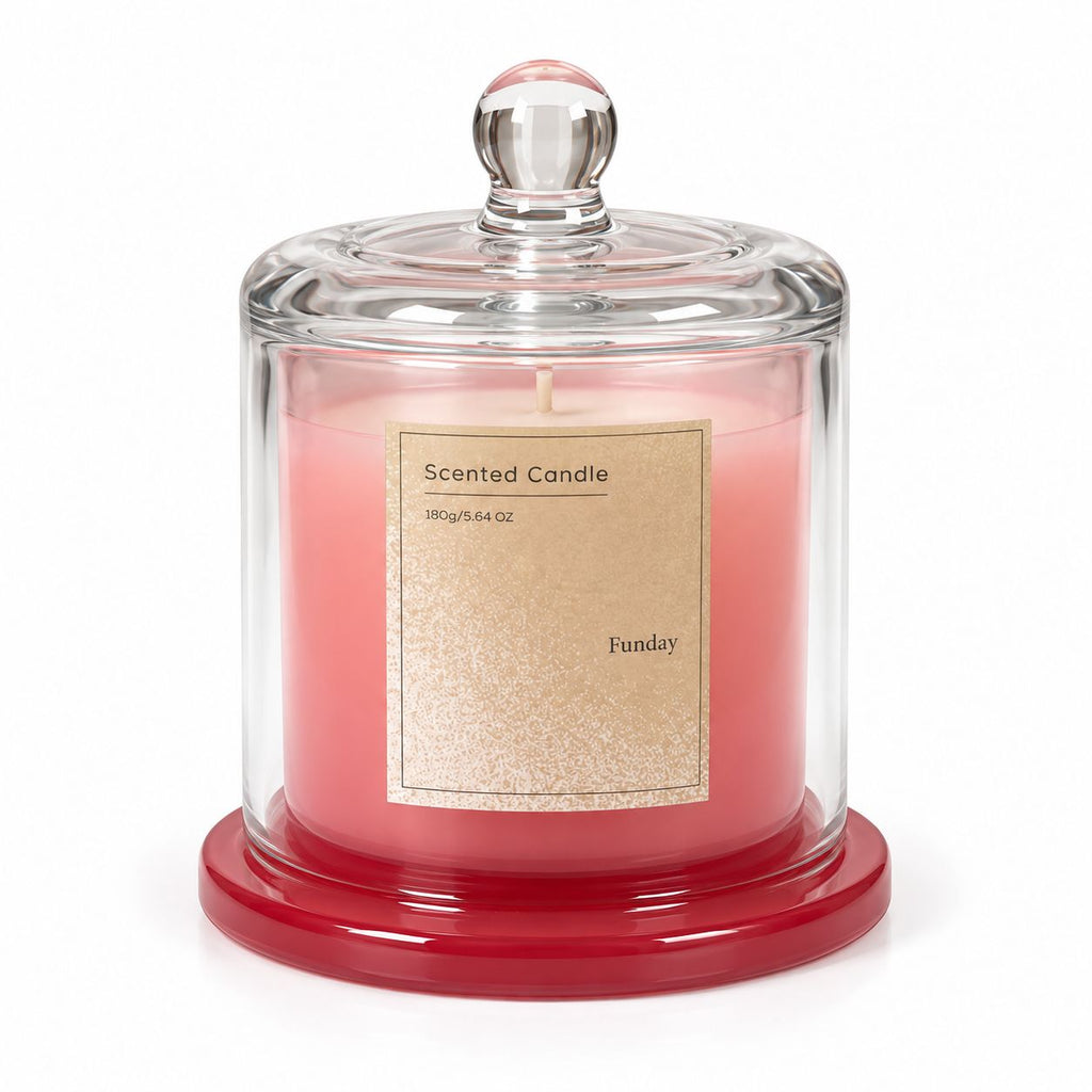 Aeelleea Luxury Golden Bell Jar Aromatherapy Candle, Home Spa and Elegant Gift
