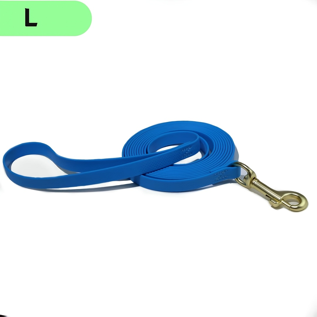 12M Heavy Duty PVC Dog Leash  Waterproof & Tear Resistant for Training & Hiking