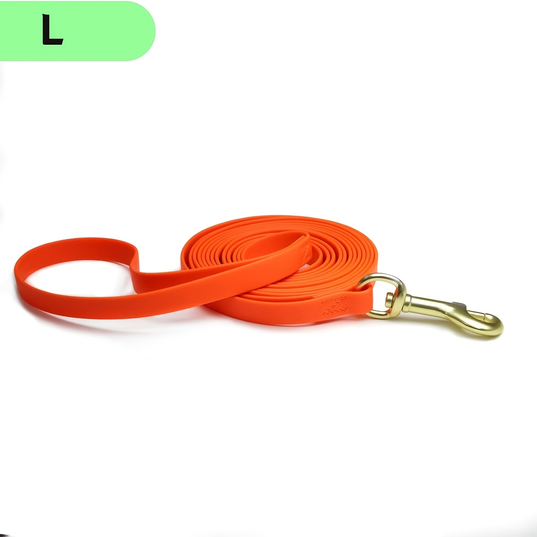 12M Heavy Duty PVC Dog Leash  Waterproof & Tear Resistant for Training & Hiking