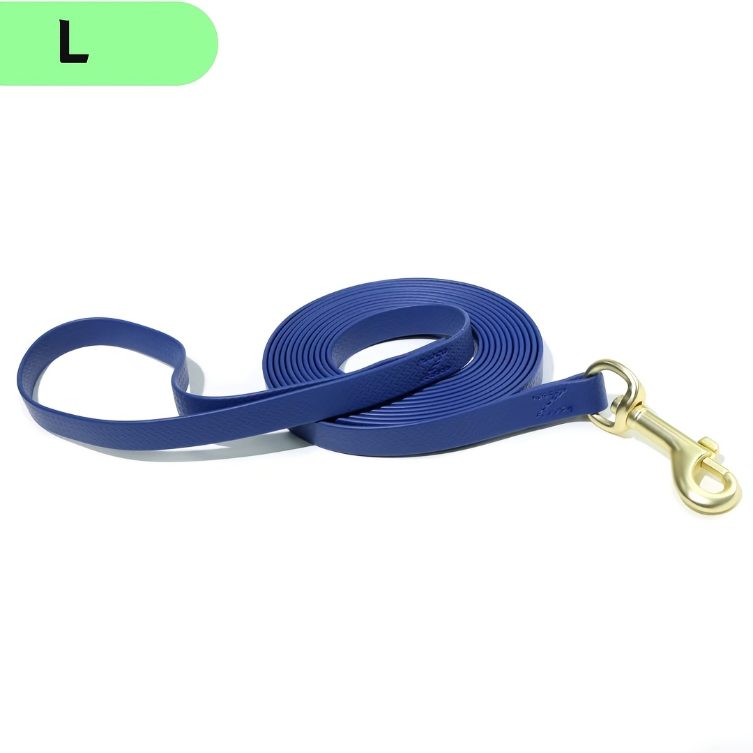 12M Heavy Duty PVC Dog Leash  Waterproof & Tear Resistant for Training & Hiking