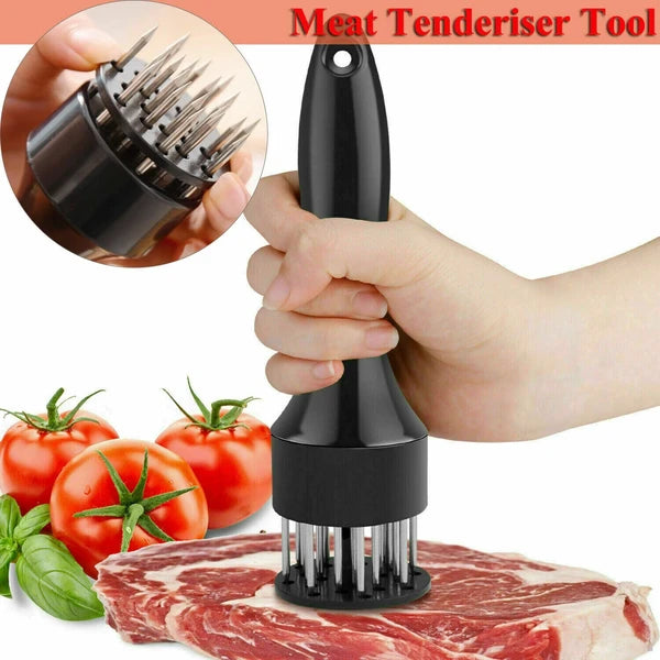 Tender meat tool, 21 needle stainless steel tender meat needle, steak hammer suitable for beef, pork, chicken, kitchen cooking tools