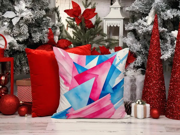 Aeelleea Proud Pillow 18x18 in Transgender Pride Cushion