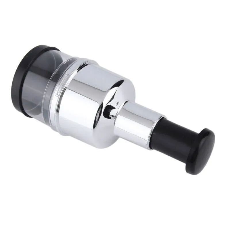 Manual Hand Press Food Chopper Stainless Steel Garlic & Onion Vegetable Chopper