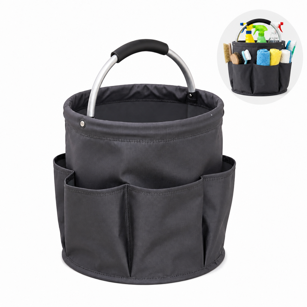 Collapsible Basket with Handles: Picnic, Beach, Garden Harvest