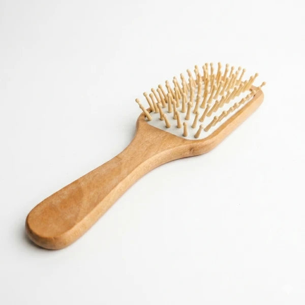 Aeelleea Zero-Waste Bamboo Bathroom Set, 7-Pack Eco Friendly Bath Gift Set Boar Bristle Brush Loofah Toothbrush Soap Dish
