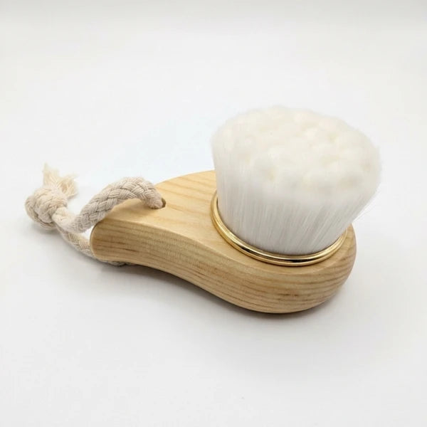Aeelleea Zero-Waste Bamboo Bathroom Set, 7-Pack Eco Friendly Bath Gift Set Boar Bristle Brush Loofah Toothbrush Soap Dish